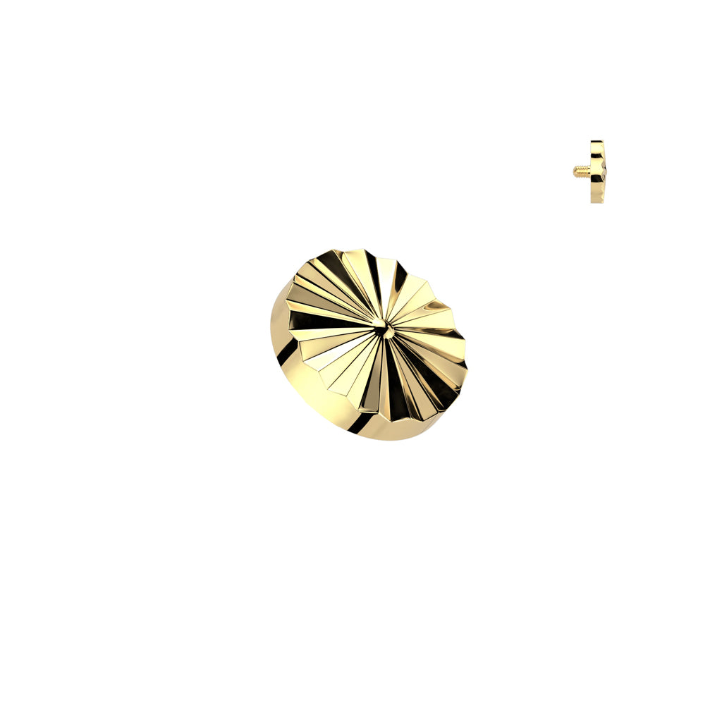 Doreen Threaded End Gold 16g